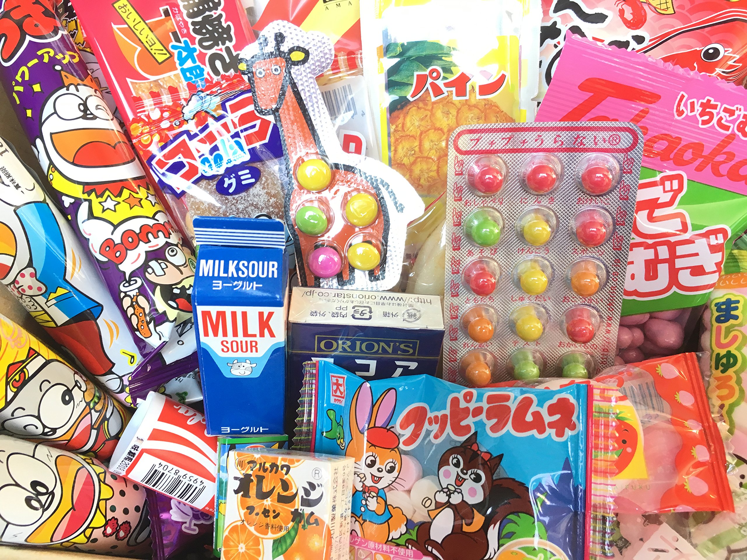40 Japanese Candy & Snacks Box, Japanese Dagashi Sweets
