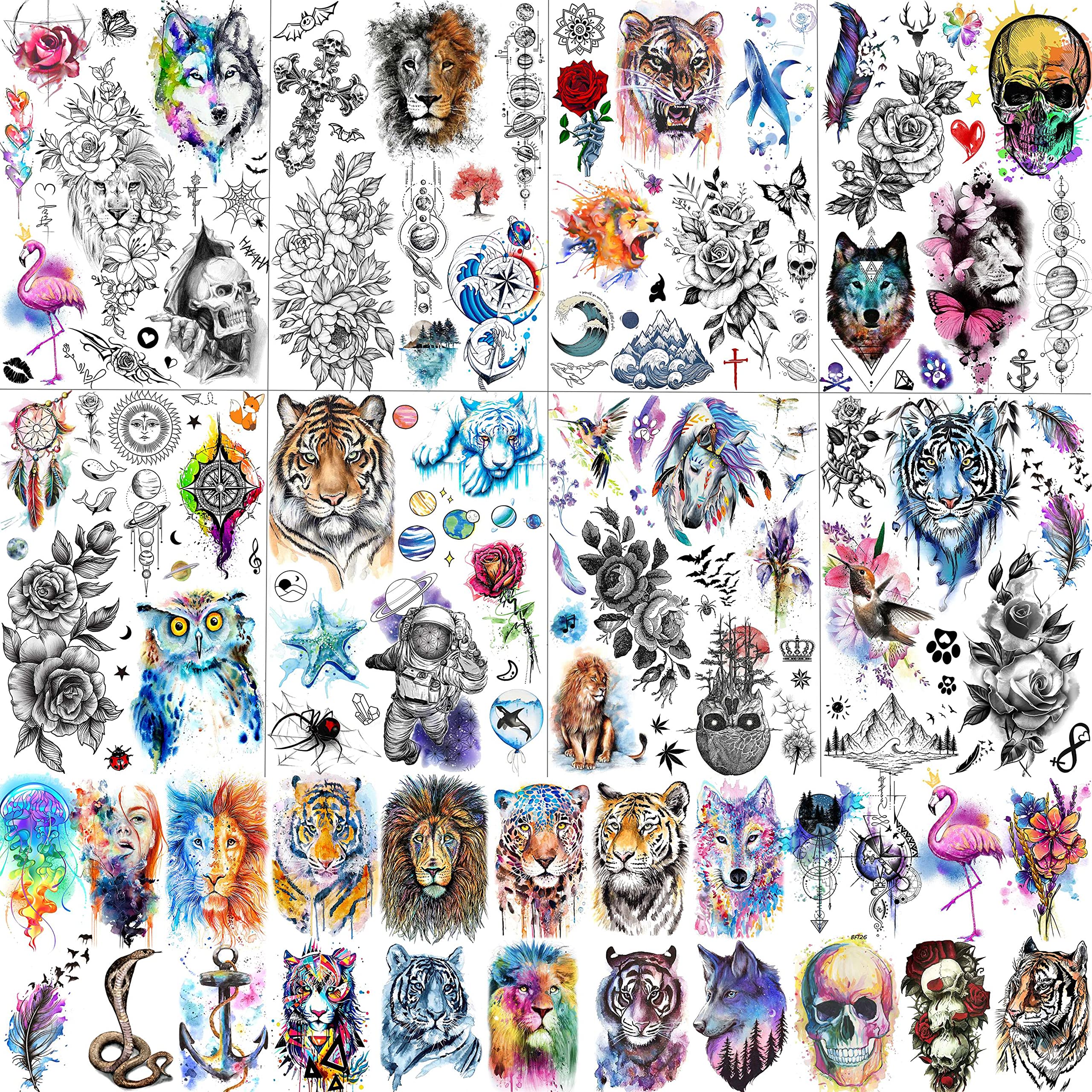 Sa Tattoo Moon Phoenix Herbal Juice Tattoo Sticker Long-Lasting Waterproof  Non-Reflective Arm Leg Clavicle Tattoo Color Tattoo Sticker Tattoo Sticker  | Shopee Singapore