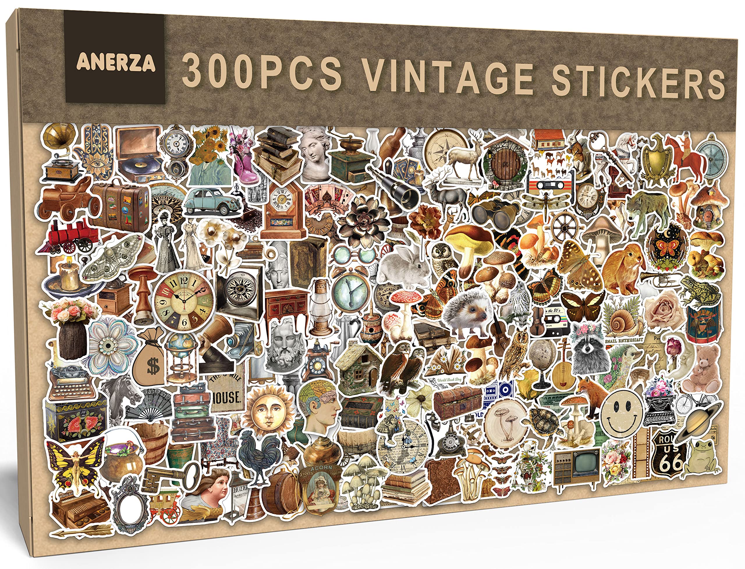 Vintage Sticker Pack 10 Cute Vintage Stickers in a Pack 