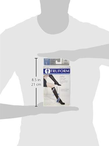 Truform 20-30 mmHg Compression Stockings for Men and Women, Thigh High  Length, Dot Top, Closed Toe, Black, X-Large : Truform: : Health &  Personal Care