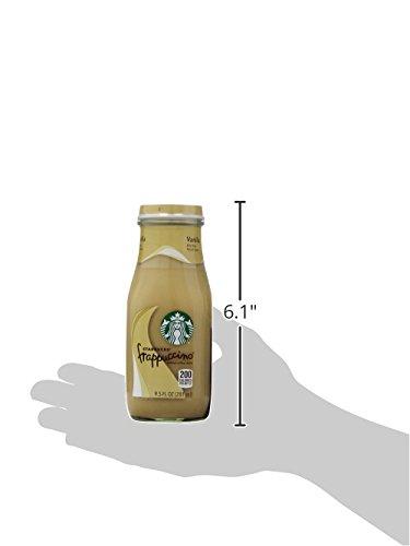 Starbucks Coffee Vanilla Frappuccino 9.5 oz Glass Bottle Pack of 24 –