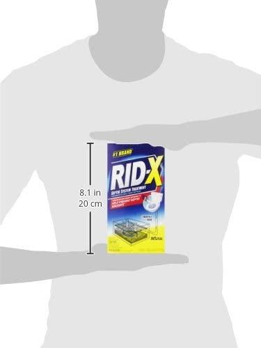  RID-X Septic Treatment, 1 Month Supply Of Powder, 9.8