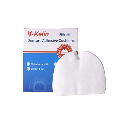 Y-Kelin Denture Adhesive Cushion (Upper) 30 Pads + (Lower) 30 Pads