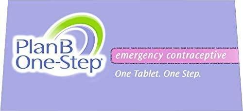  Plan B One-Step Emergency Contraceptive, 1.5 Mg (1 Tablet) :  Health & Household
