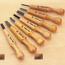 Mikisyo Japanese Wood Carving Tools Power Grip 5 pieces