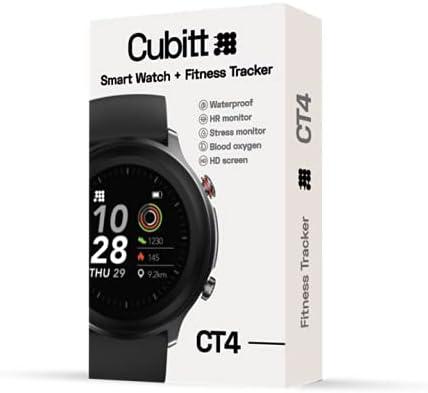 Cubitt CT4 Smart Watch, Fitness Tracker with 1.28 TFT-LCD Color