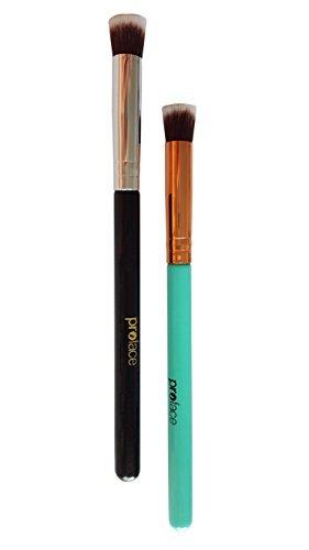 Mini Precision Flat Top Kabuki Brush - Mypreface Synthetic Small Flat Top  Kabuki Makeup Brush Best for Acne and Undereye Blending for Maximum  Coverage