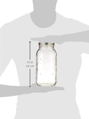 Glass Mason Jar (half gallon)