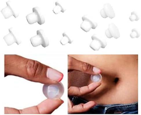 7 PCS Different Sizes Belly Button Shaper Belly Button Plug Soft Silicon  Plug Designed for Post Liposuction, Weight-reducing Surgery or Umbilical
