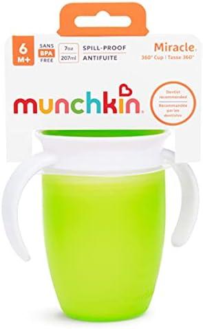 Munchkin Miracle 360 Cup green - 7 oz Spill Proof Baby Toddler Cup