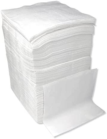 Luxenap White Paper Napkin - Kangaroo, Air Laid - 15 3/4 x 15 3/4 - 800  count box