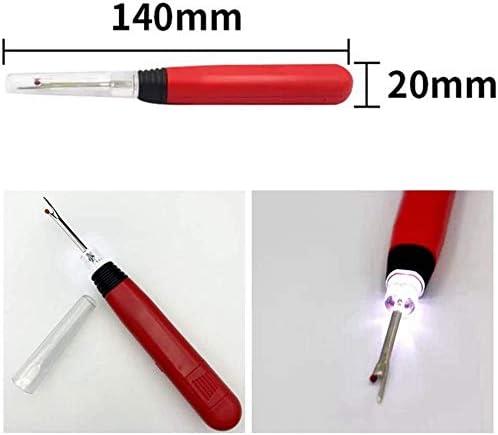 Seam Ripper Tool with Light 2 Pack Led Threadripper and Sewing Thread  Remover Cutter Stitch Opener Illuminate Ergonomic Sewing Accessories Sewing  Tools (Batteries Included)