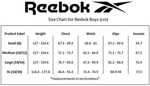 Reebok Boys' Active Joggers - 2 Pack Fleece Athletic Sweatpants