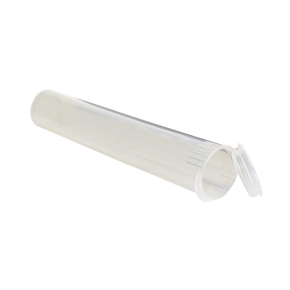 116mm Clear White Glass Pre Roll Tube