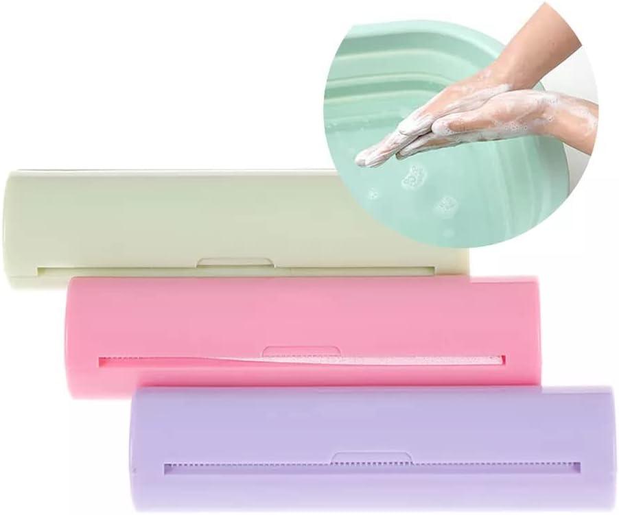  Iooresbeul 4 Pcs Rolling Papers Travel Soap Sheets Disposable  Hand Washing Paper Soap Mini Travel Items for Travel, Outdoor, Classes and  Work : Beauty & Personal Care