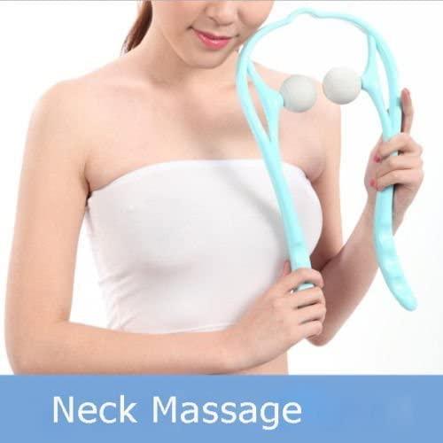 Manual Roller Neck Self Massager Manual Trigger Point Comfort Pressure  Relieve