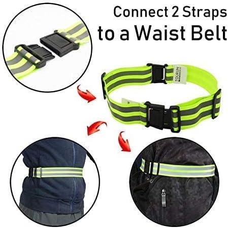 Bicycle Pant Leg Straps - Cycle Trouser Clip - Reflective Running