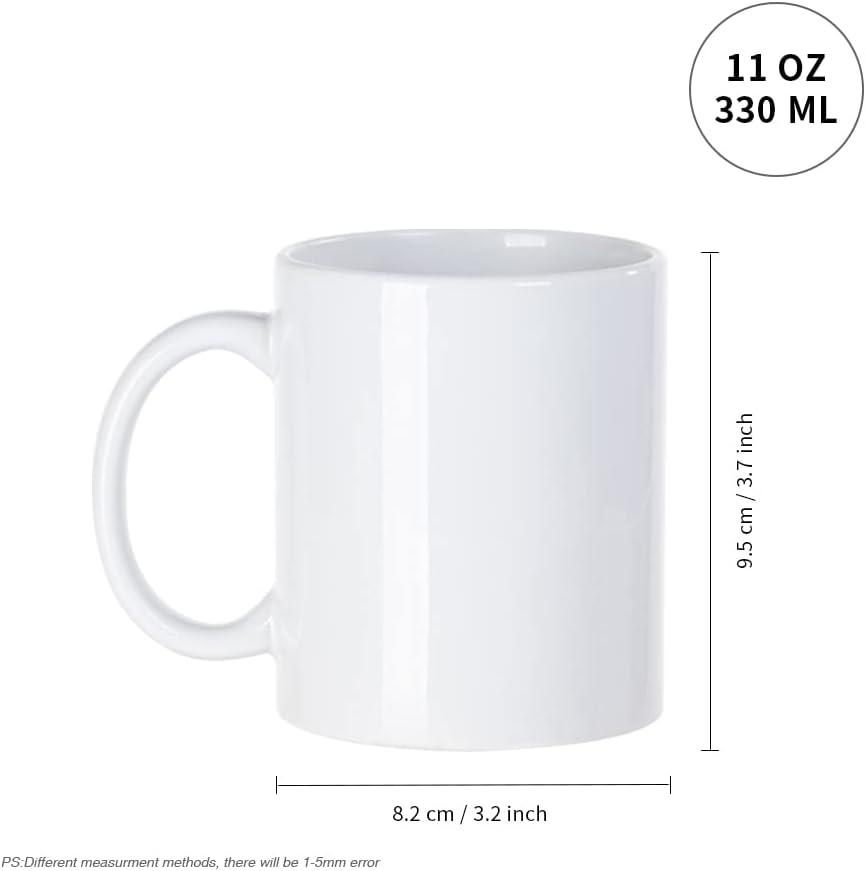 Enamel Cup Camping Mug Manufacturer Plain White Custom Logo Blank Ceramic  Cup Tea Coffee Mugs Sublimation Mugs 11 Oz - China Blank Sublimation Mug  and Sublimation Mug price