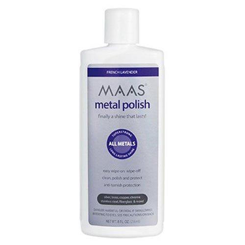 Maas Metal Polish, 8-Ounce - Clean Shine and Polish Safe Protective Prevent  Tarnish