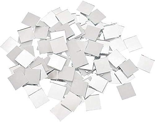 3 X 3 Inch Glass Craft Small Square Mirrors 10 Pieces Mosaic Mirror Tiles 