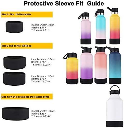64 oz Half Gallon Water Bottle Sleeve with A Back Strap for Non-Hot Non-Slip Cup Sleeves-Gym Workout,Hiking,camping(Bottle Not Included), Size: 17