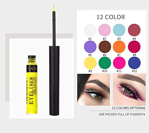 Glitter Liquid Eyeliner Spdoo 10 Colors Waterproof Shimmer High