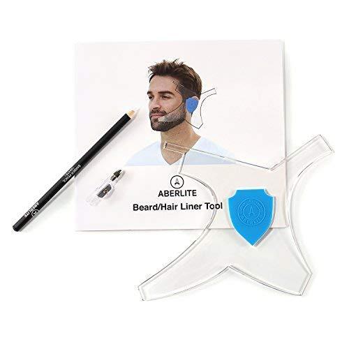 Aberlite ClearShaper - Beard Shaper Kit w/Barber Pencil - Premium