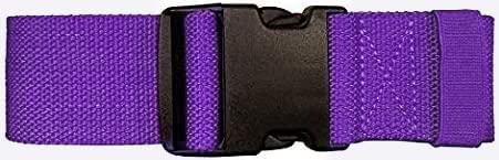 Gait Belt with Plastic Buckle by LiftAid - Transfer and Walking Aid with Belt  Loop Holder for Assisting Therapist, Nurse, Home Care - 60L x 2W (Purple)