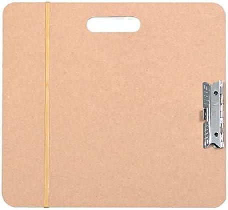 Pacific Arc Field Sketch Board, Masonite with Cutout Handle, Clip, and  Strap Holes, 13 Inch X 19 Inch