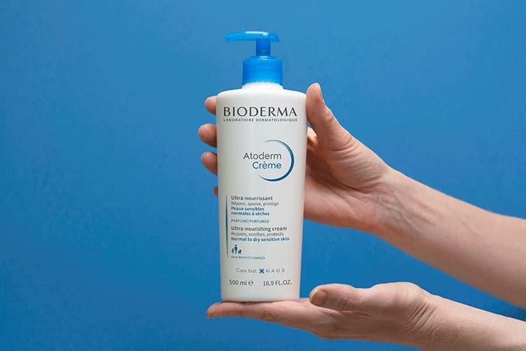 Bioderma Atoderm Crème Ultra Moisturizing Cream 500ml x2 (2x16.91 fl oz)