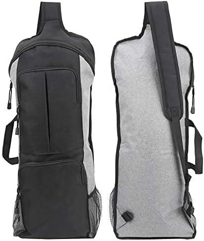 Yoga Mat Bag - Large Yoga Bag with Yoga Mat Strap, Zipper and