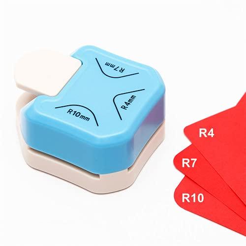 Paper Corner Rounder 3 in 1 (R4mm+R7mm+R10mm) Corner Punches for Paper  Crafts Corner Cutter Envelope Punch Board Hole Puncher Laminate DIY  Projects Photo Cutter Card Making and Scrapbooking Blue
