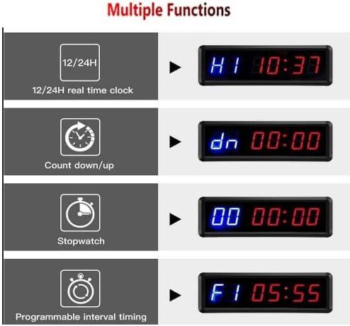 Ganxin Interval Gym Clock Timer Crossfit Tabata 1.5 Inch Electronic Landpro  Equipment Factory Supply From Ytg7845, $70.05