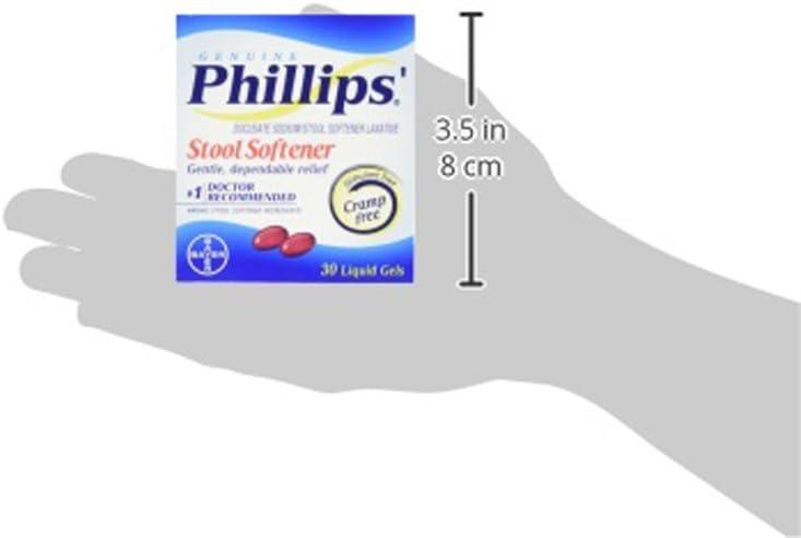 Phillips'® Stool Softener Liquid Gels