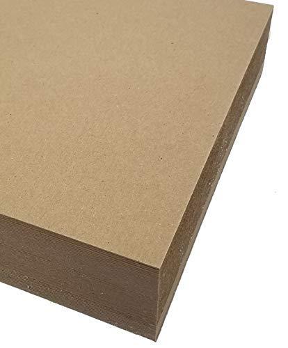 CFS Products Chipboard- 8.5X11 22pt 100 Sheets - 100% Recycled- Made in USA