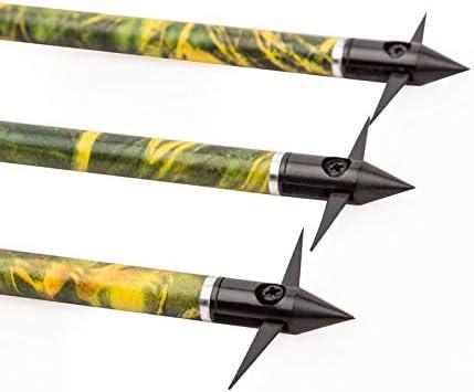 6 Pack Bowfishing Broadhead Fishing Arrow Tip Compound Bow and