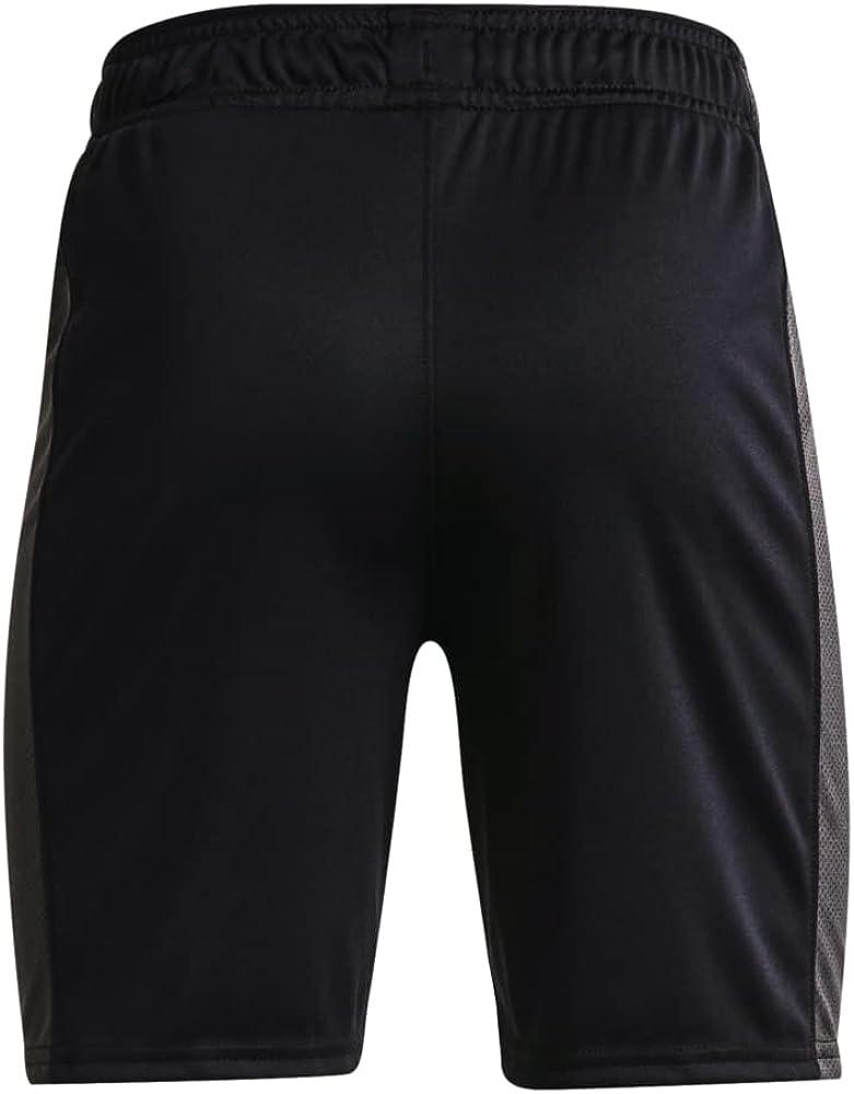 Under Armour Boys' Challenger Knit Shorts Black (001)/White Large