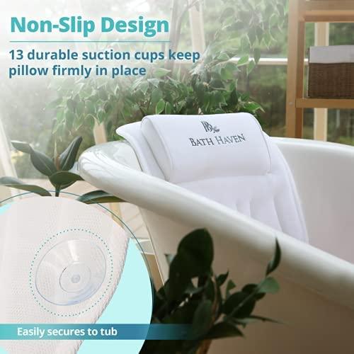 Full Body Bath Pillow Bathtub Mat Cushion Non-Slip Bath Mat