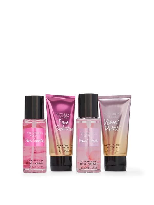 Victoria's Secret Velvet Petals Fragrance Mist and Body Lotion Gift Set  (Velvet Petals)
