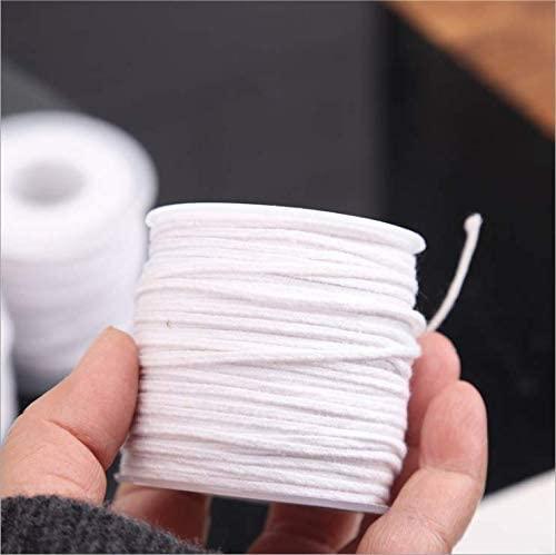 MadMedic braided cotton candle wicks bulk 200ft 24 ply for candle