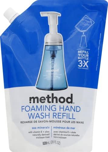  Method Gel Dish Soap, Refill, Sea Minerals, Recylable