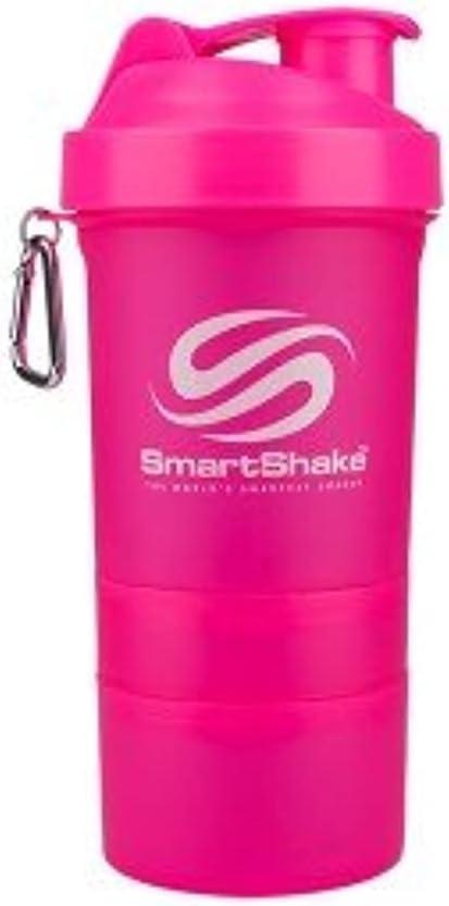 SmartShake Slim 17oz. Neon Pink