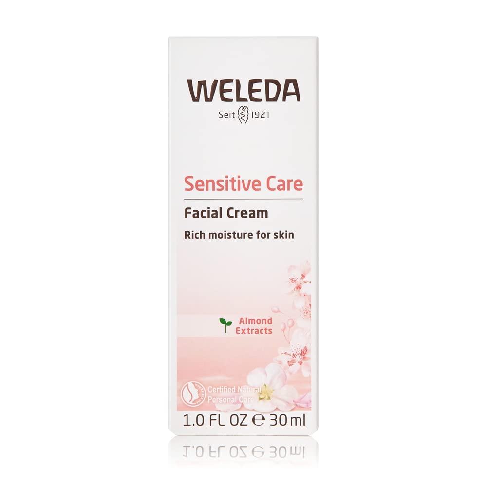 Weleda Sensitive Care Facial Cream Almond Extracts Sensitive & Dry Skin 1.0  fl oz (30 ml)