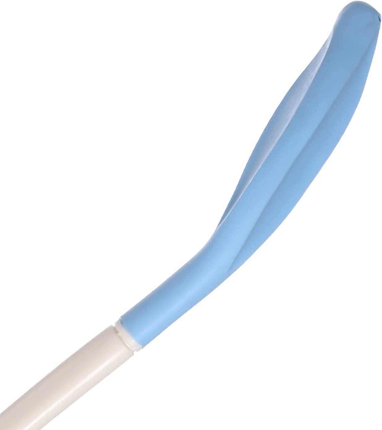 Long-handled hand brush transparent