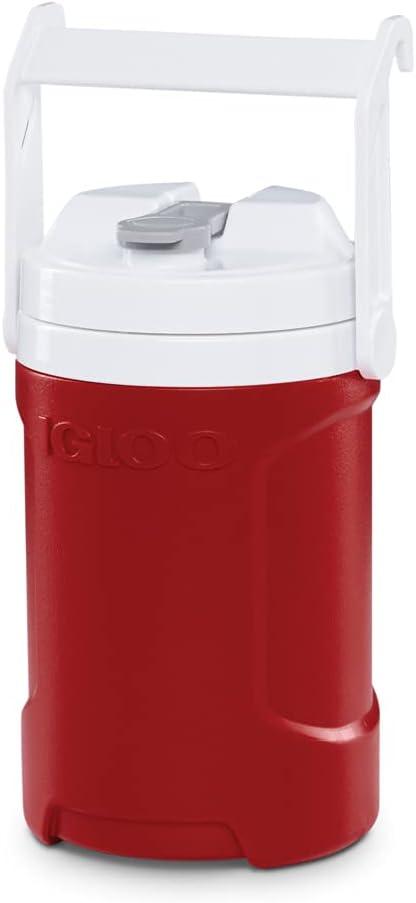 Igloo 1/2- Gallon Sport Beverage Jug with Hooks - Gray