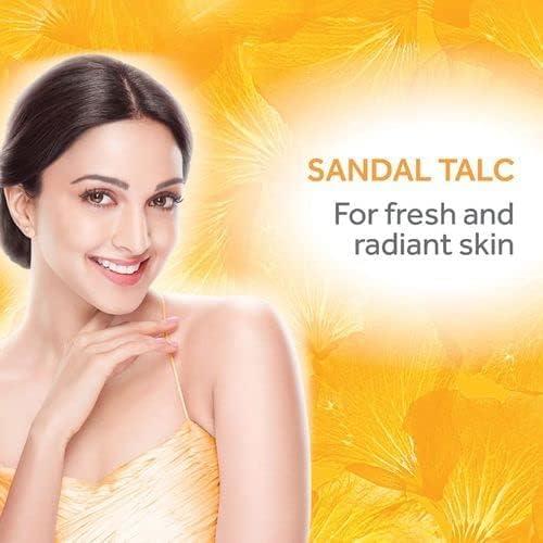 Pond's Sandal Radiance Talcum Powder Natural Sunscreen - (300g)