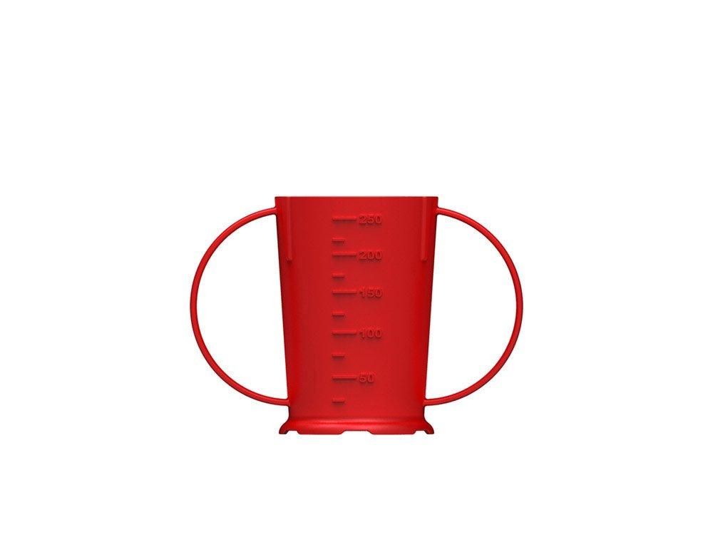 Nrs Healthcare Graduated Two Handled Beaker Red Single 7483