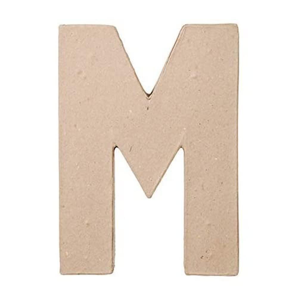 Paper-Mache Letter 8X5.5 D