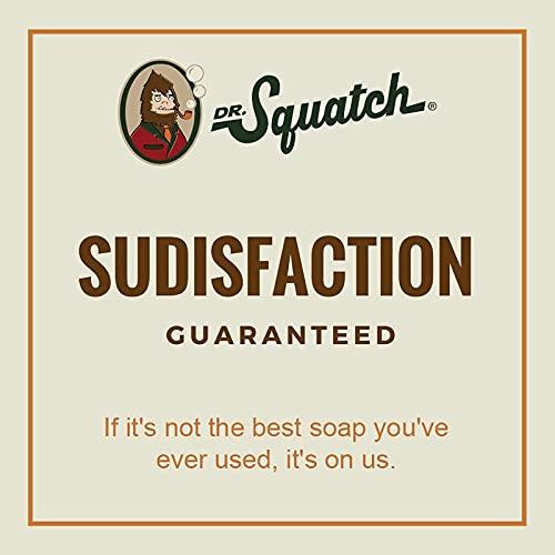Dr. Squatch All Natural Bar Soap for Men with Zero Grit Alpine Sage alpine  sage 5 Ounce (Pack of 1)