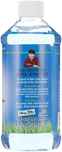 Mary Ellen Products Best Press Spray Starch and Sizing Alternative 16.9 oz